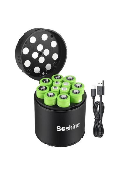 Зарядное устройство C12-1.5V для 8+4 AA/AAA 1.5V Li-ion Soshine (370623677)