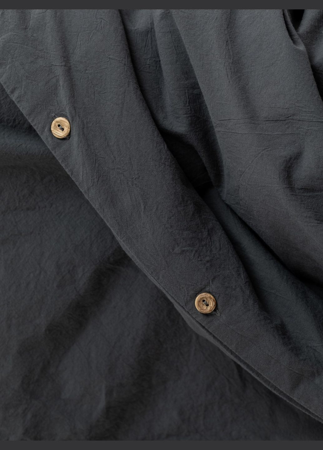 Комплект білизни із вареної бавовни Slate сімейний, Простирадло без резинки Leglo (300370720)