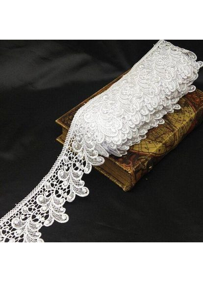 Кружево макраме 7.5 см (13 м) Цвет - Белый (729-67-001) Plus-plus (352743450)