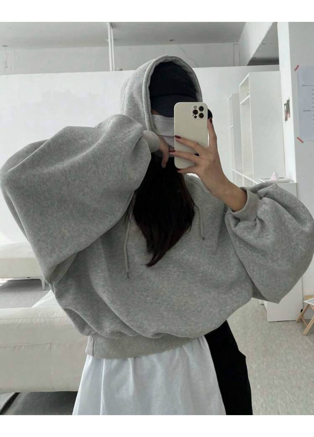 Базове худі з трьохнитки на флісі — заміри в описі DK/DL Мода без кордонів (362642827)