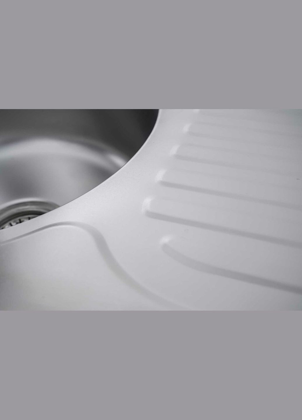 Кухонна мийка з нержавіючої сталі САТИН 6745 (0,8/180 мм) Valeso (336937476)