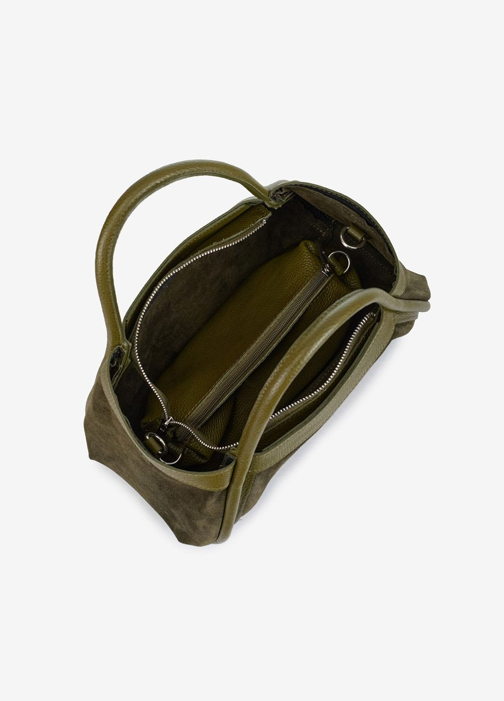 Сумка жіноча замшева тоут середня Tote Regina Notte (366545815)