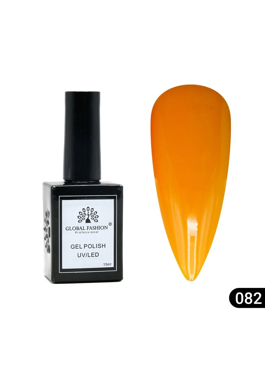 Гель-лак, Gel polish 15 мл, 82 Global Fashion (392436840)