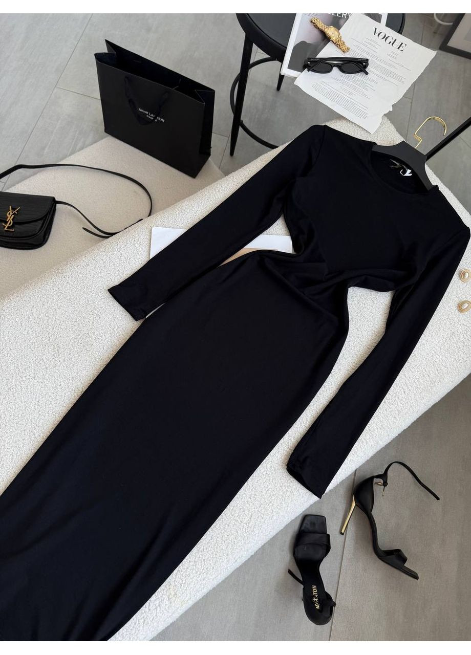 Чорна повсякденний, вечірня сукня в стилі skims Україна