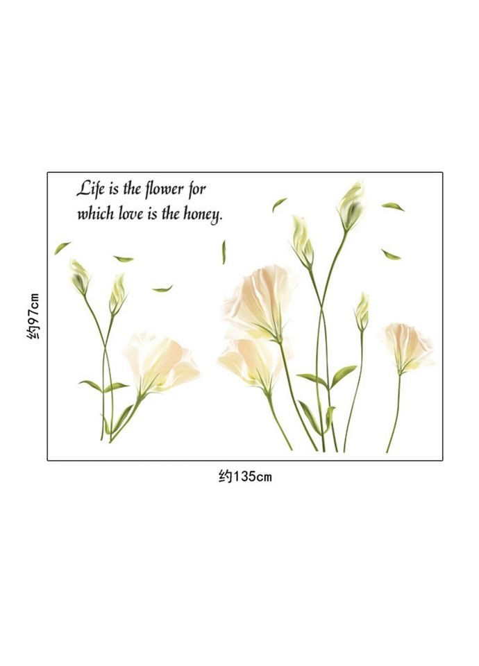 Наклейка на стіну Лілії (лист 60 х 90 см) Б76 No Brand (302242484)