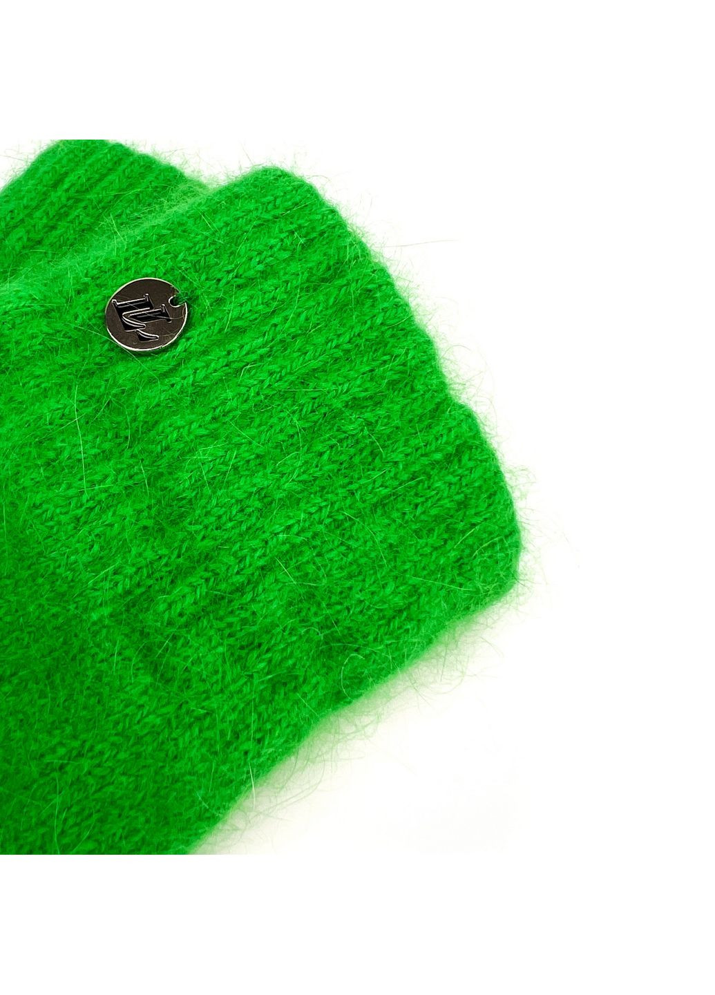 Рукавиці жіночі ангора зелені FIONA LuckyLOOK 266-445 (290278266)