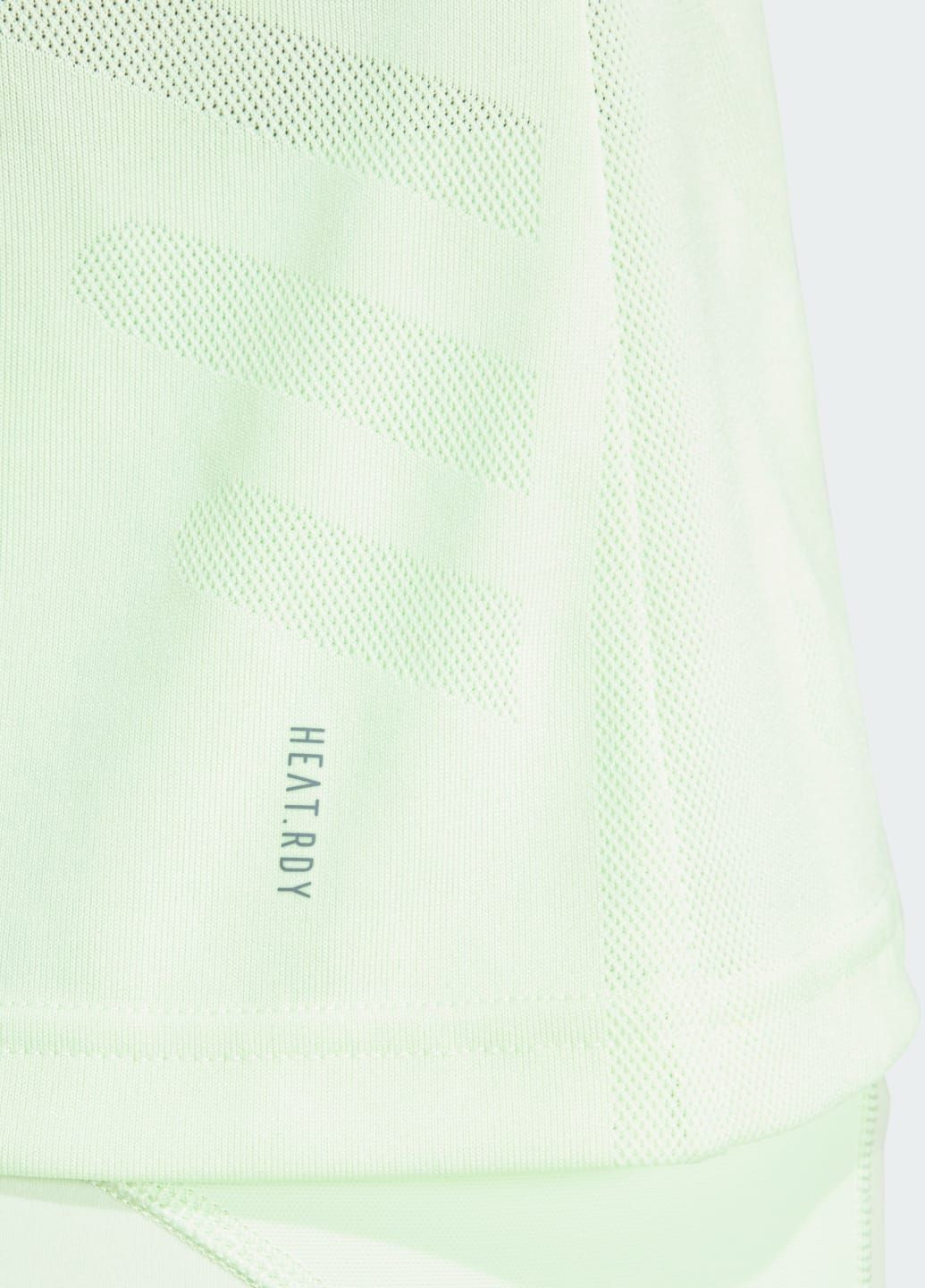 Зелена всесезон футболка hiit airchill training adidas