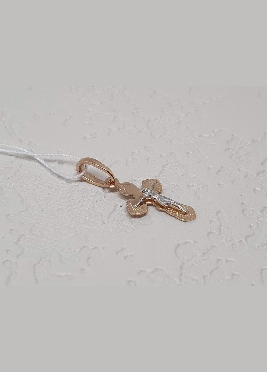 Золотой крестик. Распятие Христа. 230142 Tango (292405494)