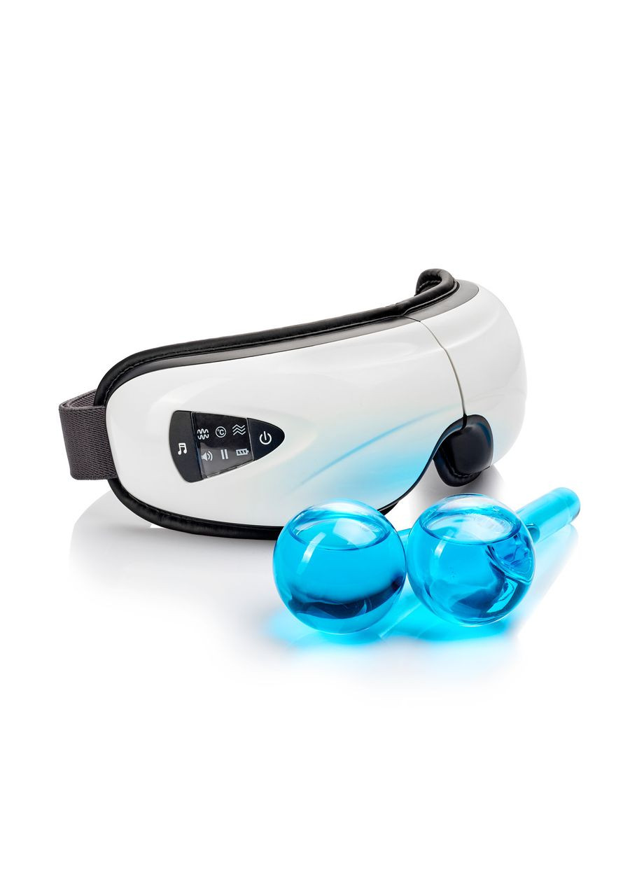 Масажер для Очей + Крижані Кульки для Масажу Обличчя - 2 шт Comshop (301219817)