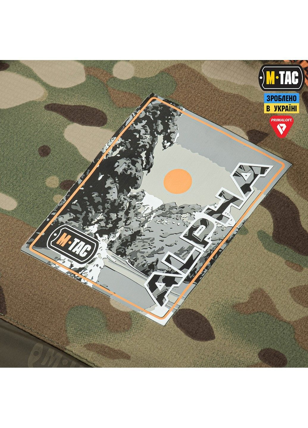 Комбинированная зимняя куртка зимняя alpha gen.iv pro primaloft multicam M-TAC