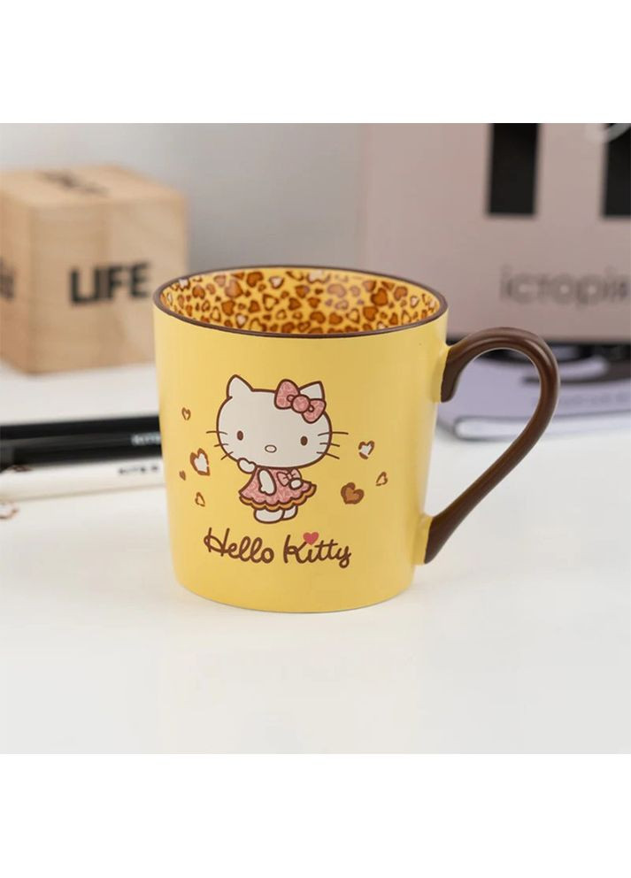 Набір чашок в подарункових упаковках Hello Kitty 350 мл HK25-216-4 4 шт Kite (368559510)