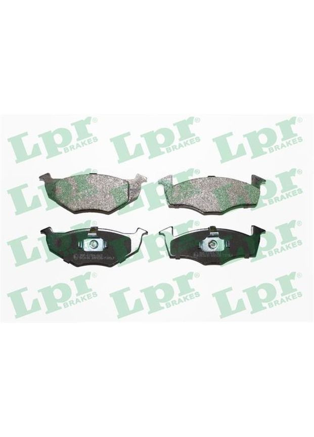 Колодка тормозной диск. SEAT IBIZA IV (6L1), SKODA FABIA (6Y2) передн. (выр-во ) LPR (368897910)