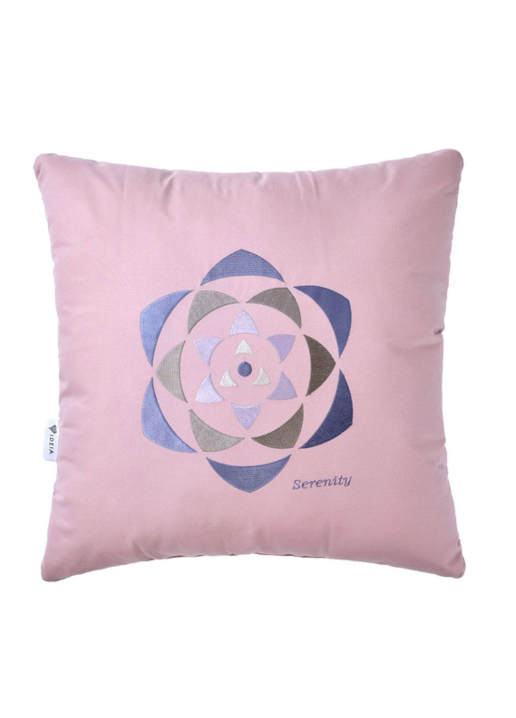 Подушка "Rain" 50х50 см з вишивкою (декоративна) IDEIA (332163790)