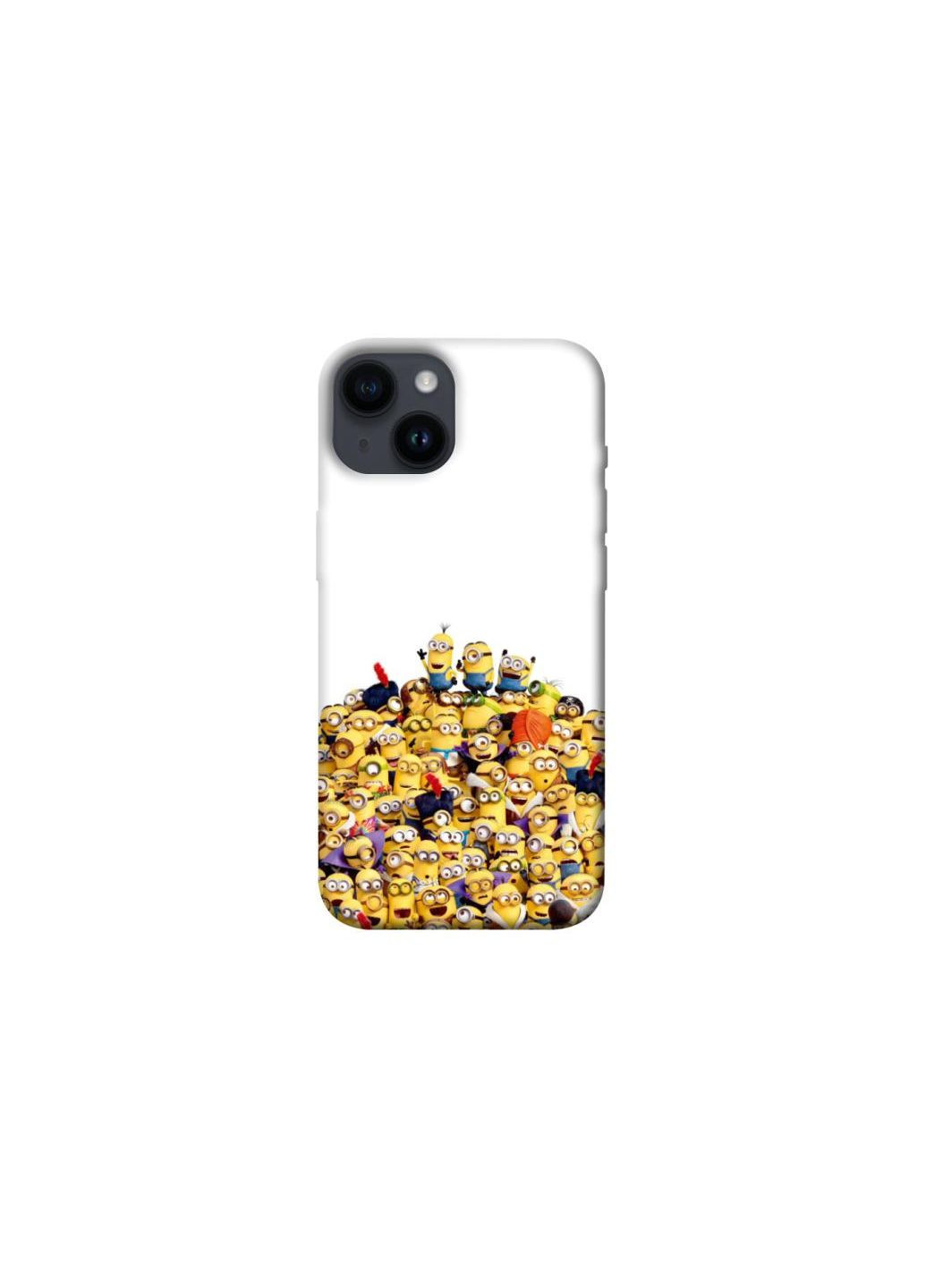 Чохол на Apple iPhone 14 (6.1") minions Frontalka (349825767)