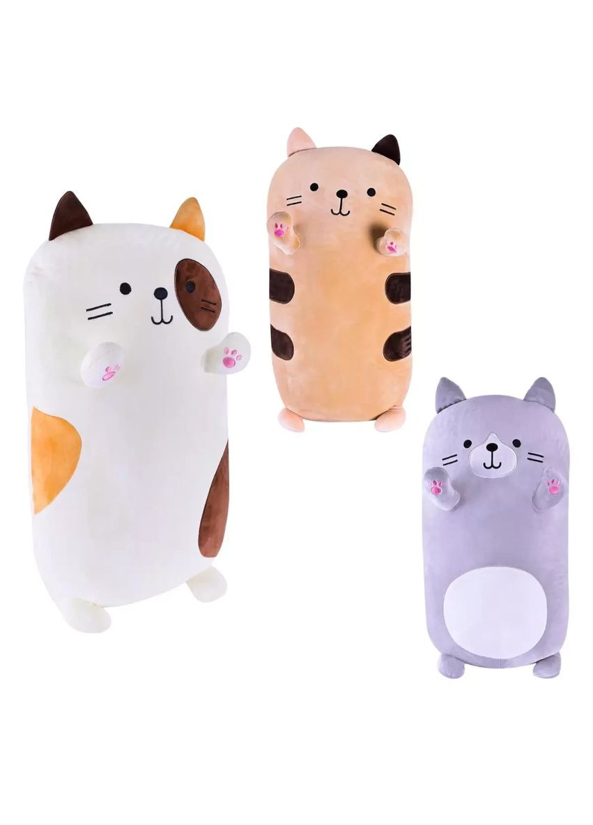 Мягкая игрушка подушка кот батон 70см E1012 No Brand (362437470)