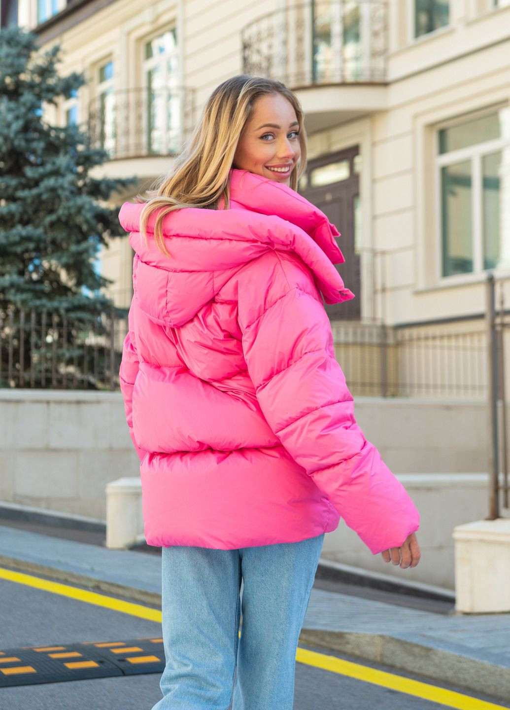 Рожева зимня куртка Snow Owl