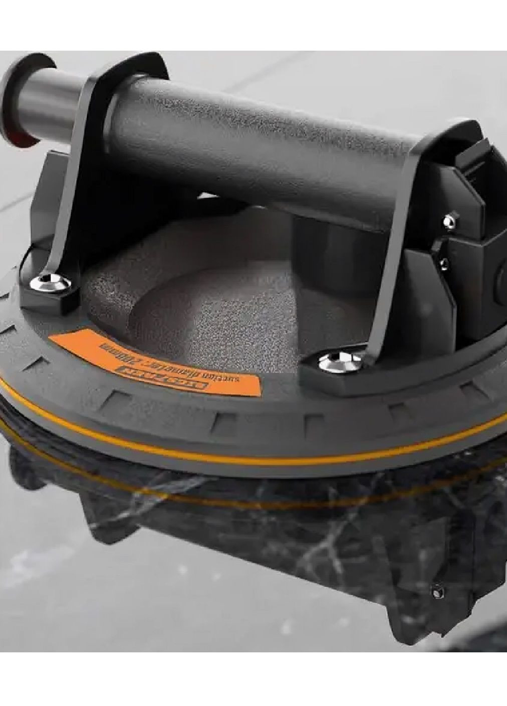 Вакуумная присоска с манометром насосом для стекла плитки в кейсе чемодане грузоподъемность 200 кг (479226-Prob) Unbranded (316355165)