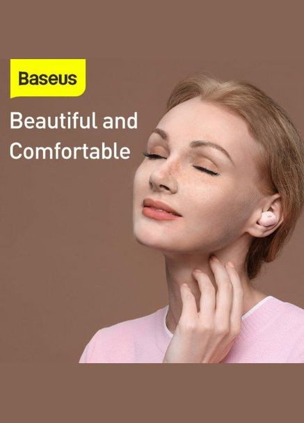 Беспроводные наушники Encok WM01 Plus (NGWM01P-02, NGWM010002) белые Baseus (280877819)