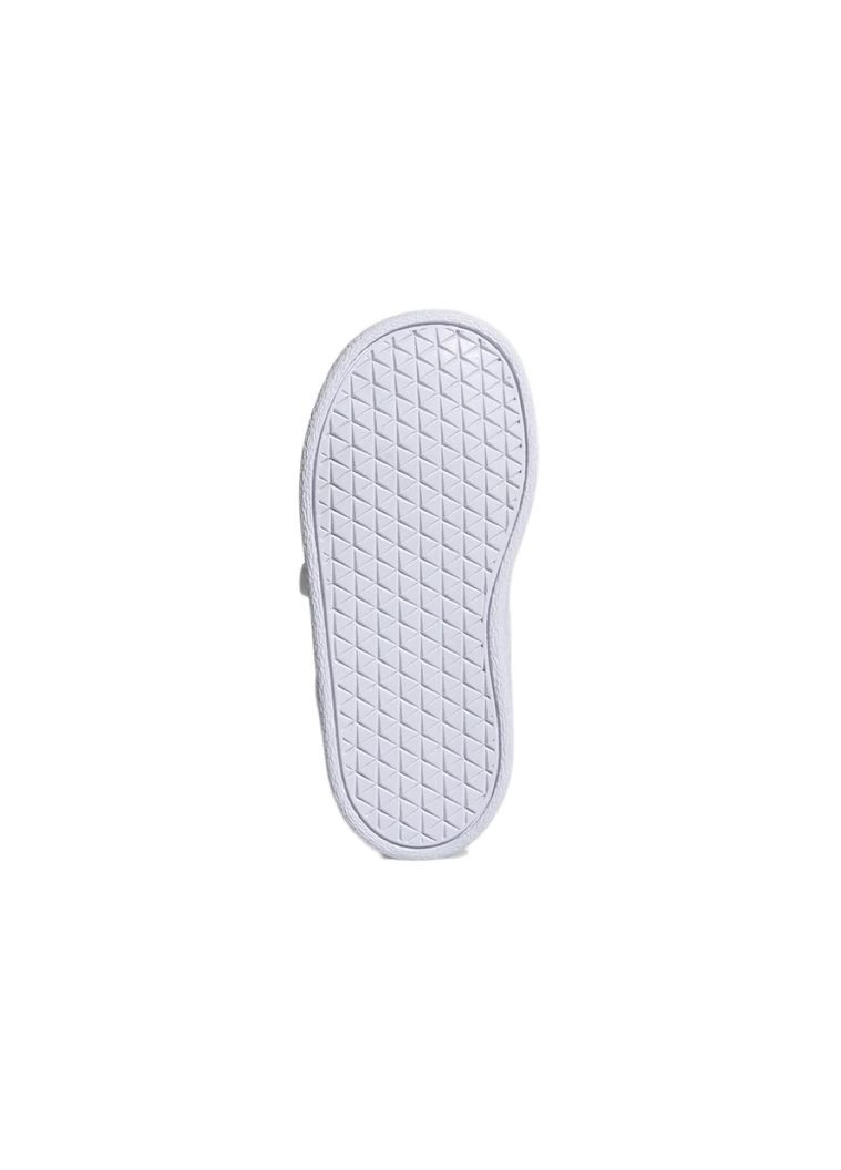 Білі всесезонні кросівки дитячі vl court 2.0 cmf adidas