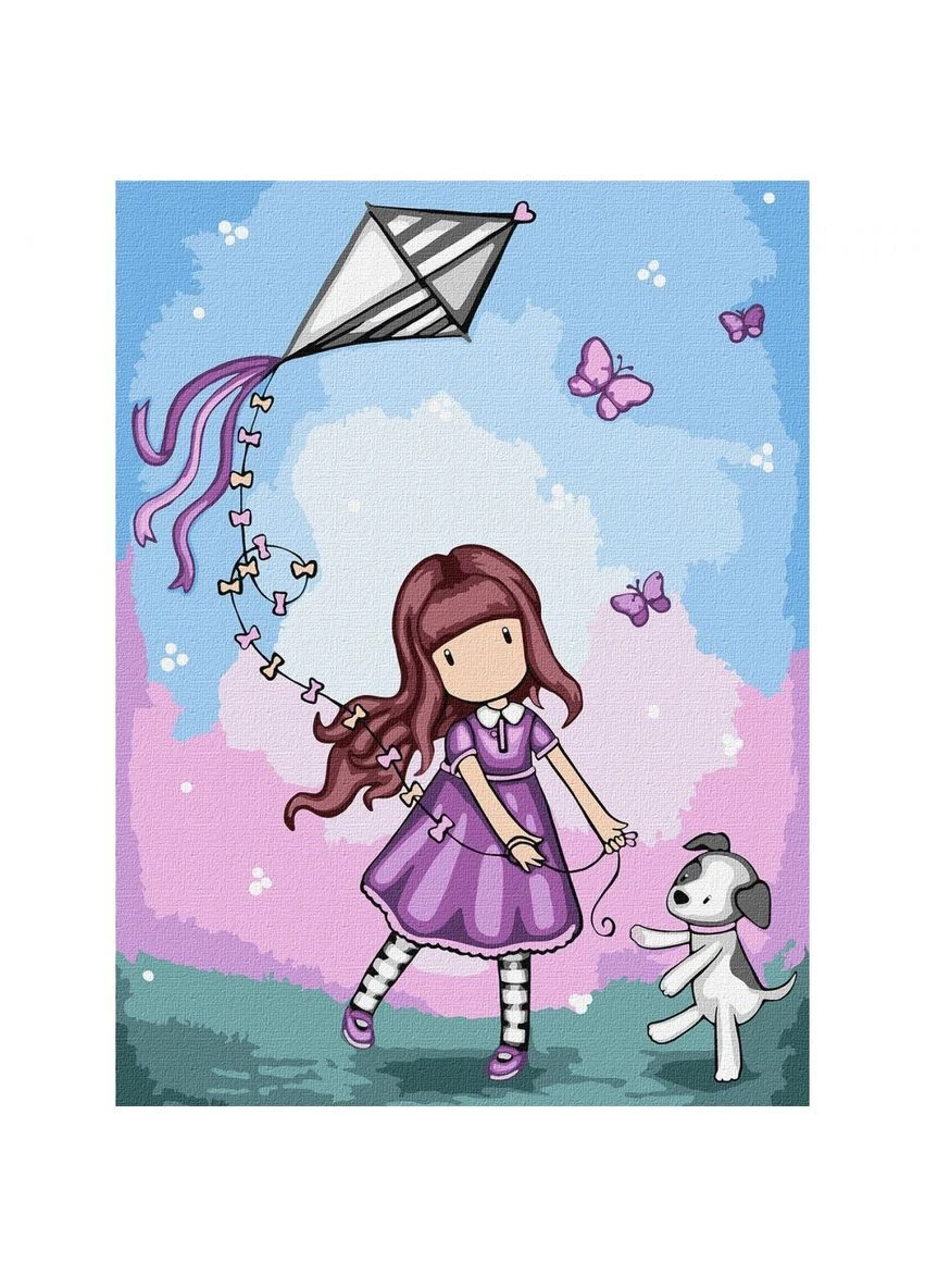 Картина по номерам "Don’t Fly Away Santoro Gorjuss Collection" 30х40 см (Срок доставки до 10 дней!) Ідейка (388330480)