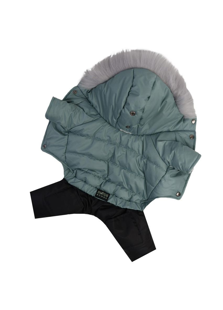 Зимовий комбінезон на хутрі м'ята Розмір 7 Dogs Bomba (370275428)