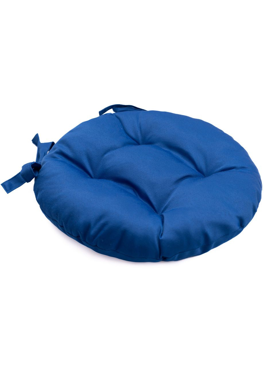 Подушка на стілець і крісло см синій No Brand (324832286)