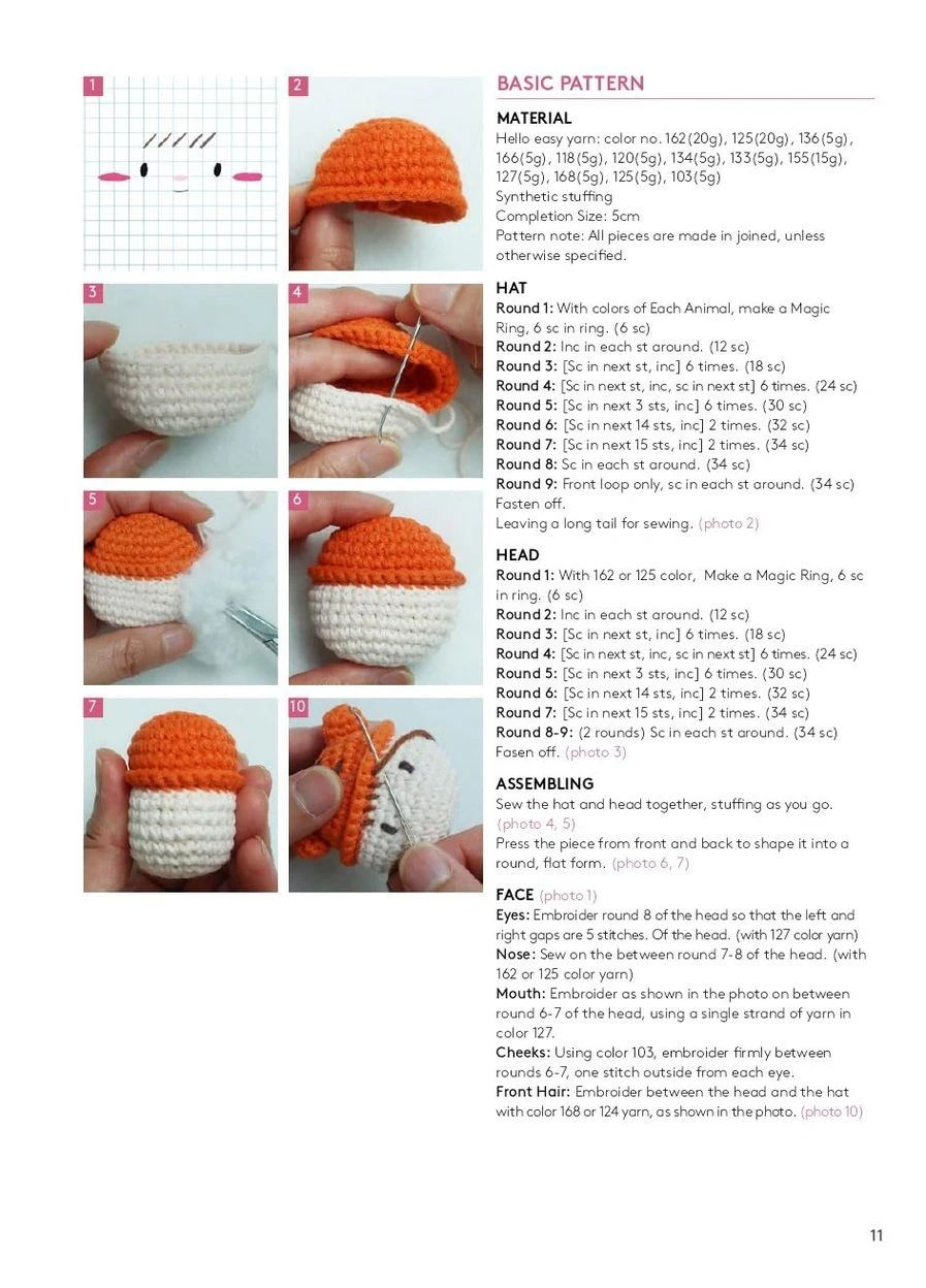 Mini Amigurumi Keychains Tuva Publishing (398331755)