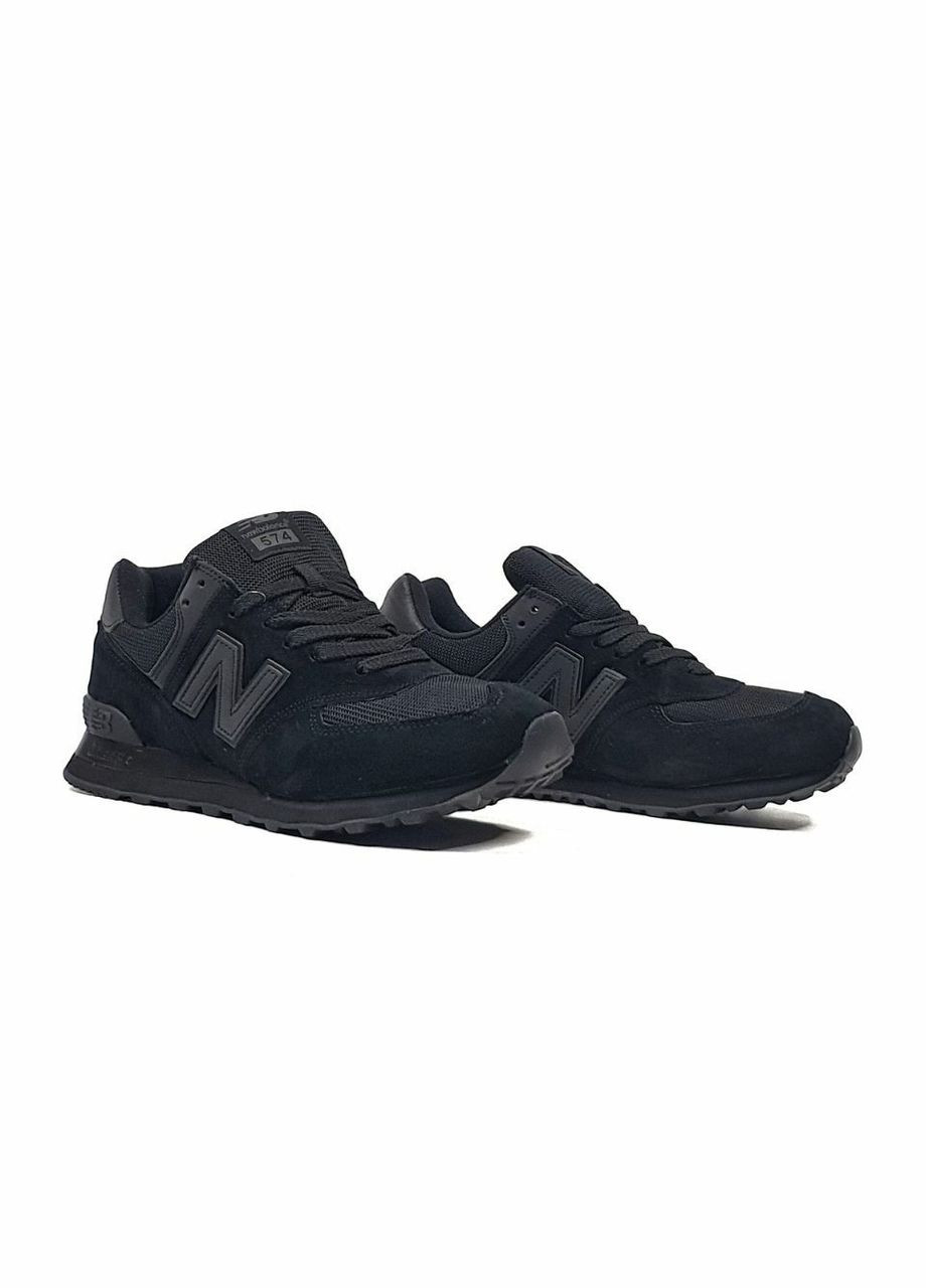 Черные всесезонные мужские кроссовки No Brand New Balance 574