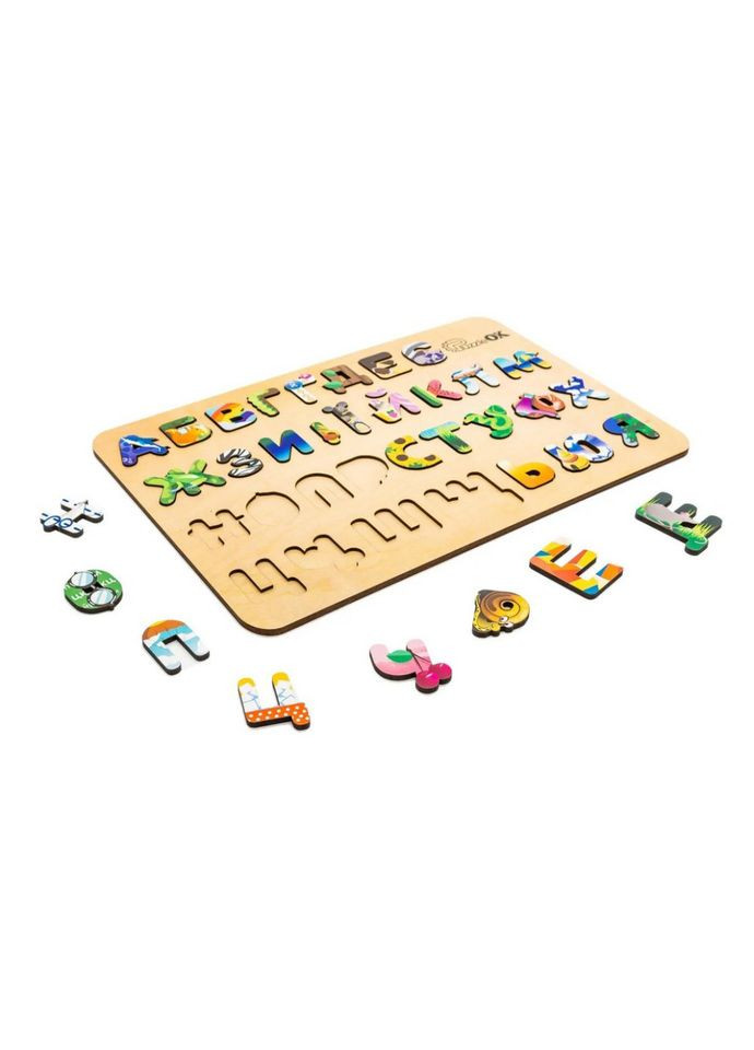 Детский деревянный сортер А3 Азбука АртА3-30273 PuzzleOK (343964909)