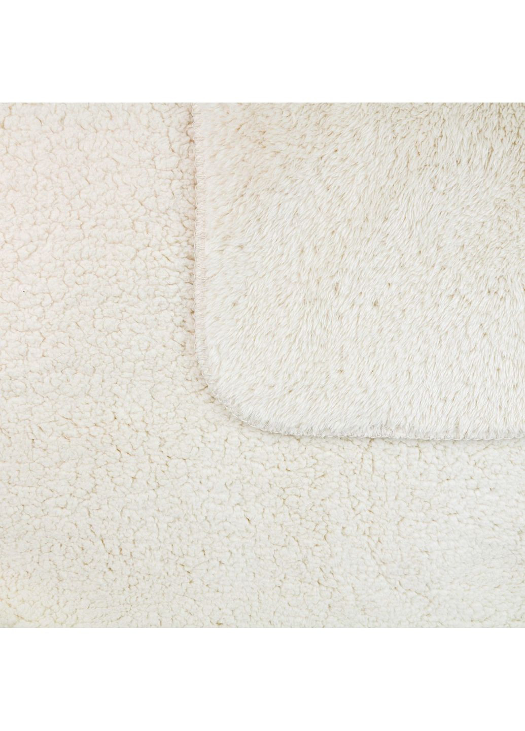 Плед-одеяло из шерпы и флиса молочный 150x200 см Love You 8178 (368904010)