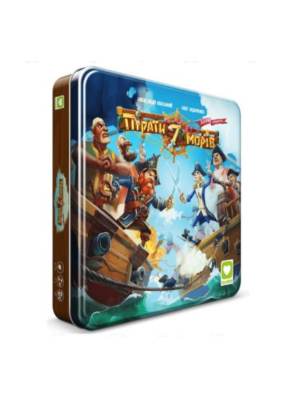 Настольная игра Пираты 7 морей, украинский (4820166180066, 1502) iGAMES українська, Пірати 7 морів (367830639)