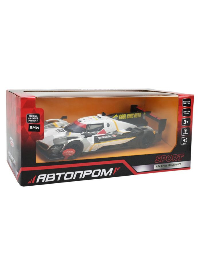 Коллекционная машинка BMW M Hybrid V8 68285A(G) масштаб 1:24 АВТОПРОМ (364847721)