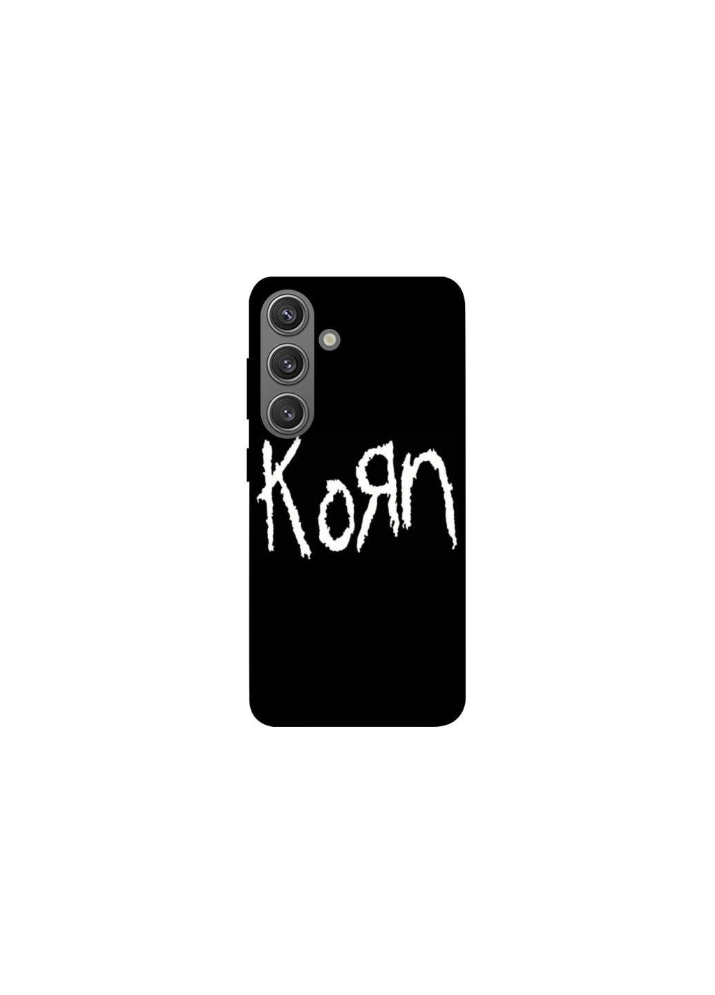 Чехол на Samsung Galaxy S24 Korn logo Frontalka (361094377)