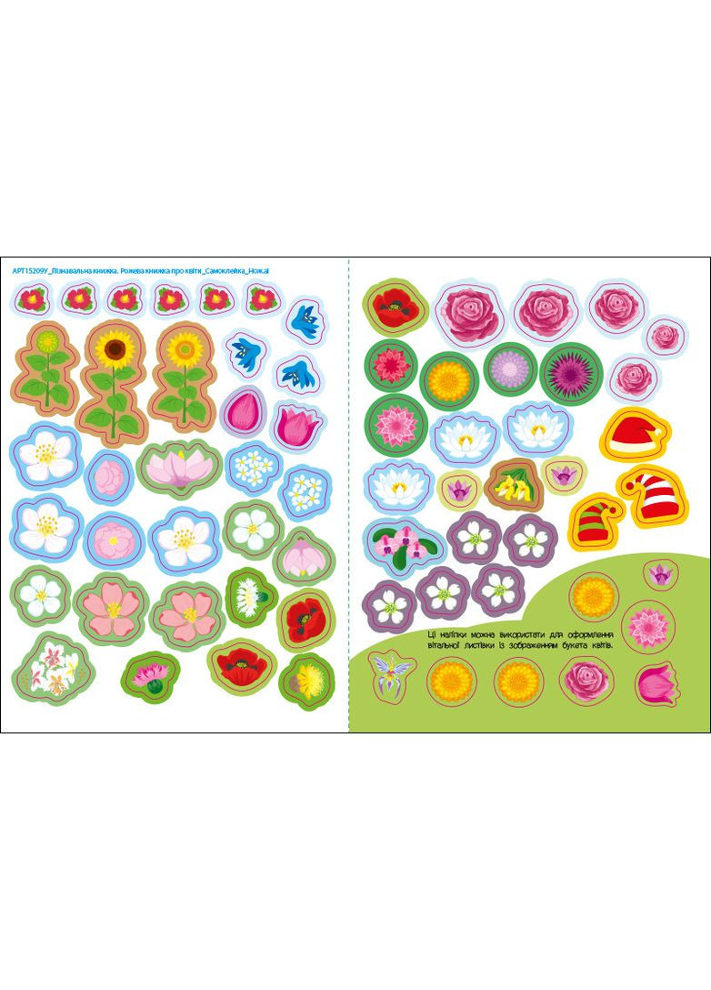 Розовая книга о цветах No Brand (368828765)