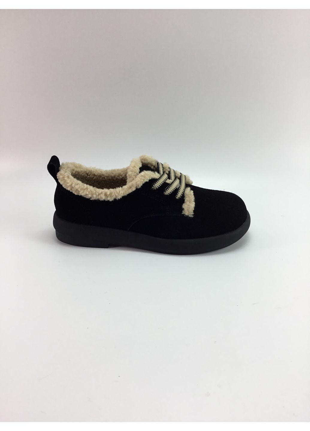 ALLSY Женские зимнте туфли черный з натуральная замша, китай — зима (358650543)