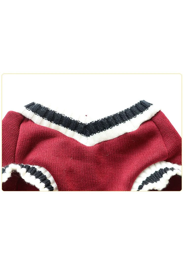 Класичний жилет для котів Pet Style "Vвирз" Червоний S No Brand - (323237248)