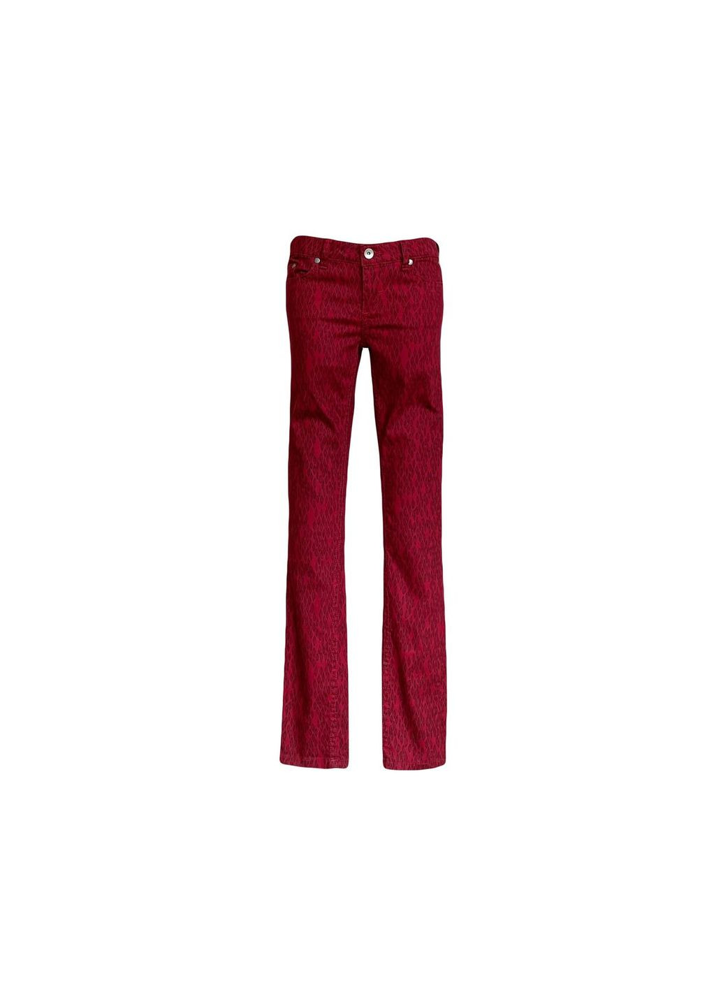 Красные кэжуал демисезонные брюки Element