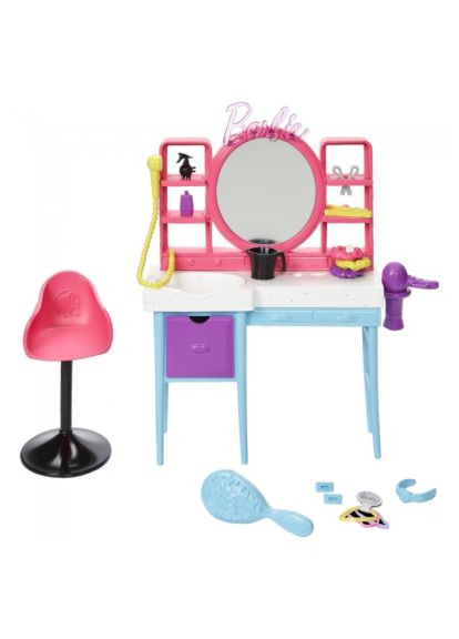 Игровой набор Парикмахерский салон (HKV00) Barbie перукарський салон (278312045)