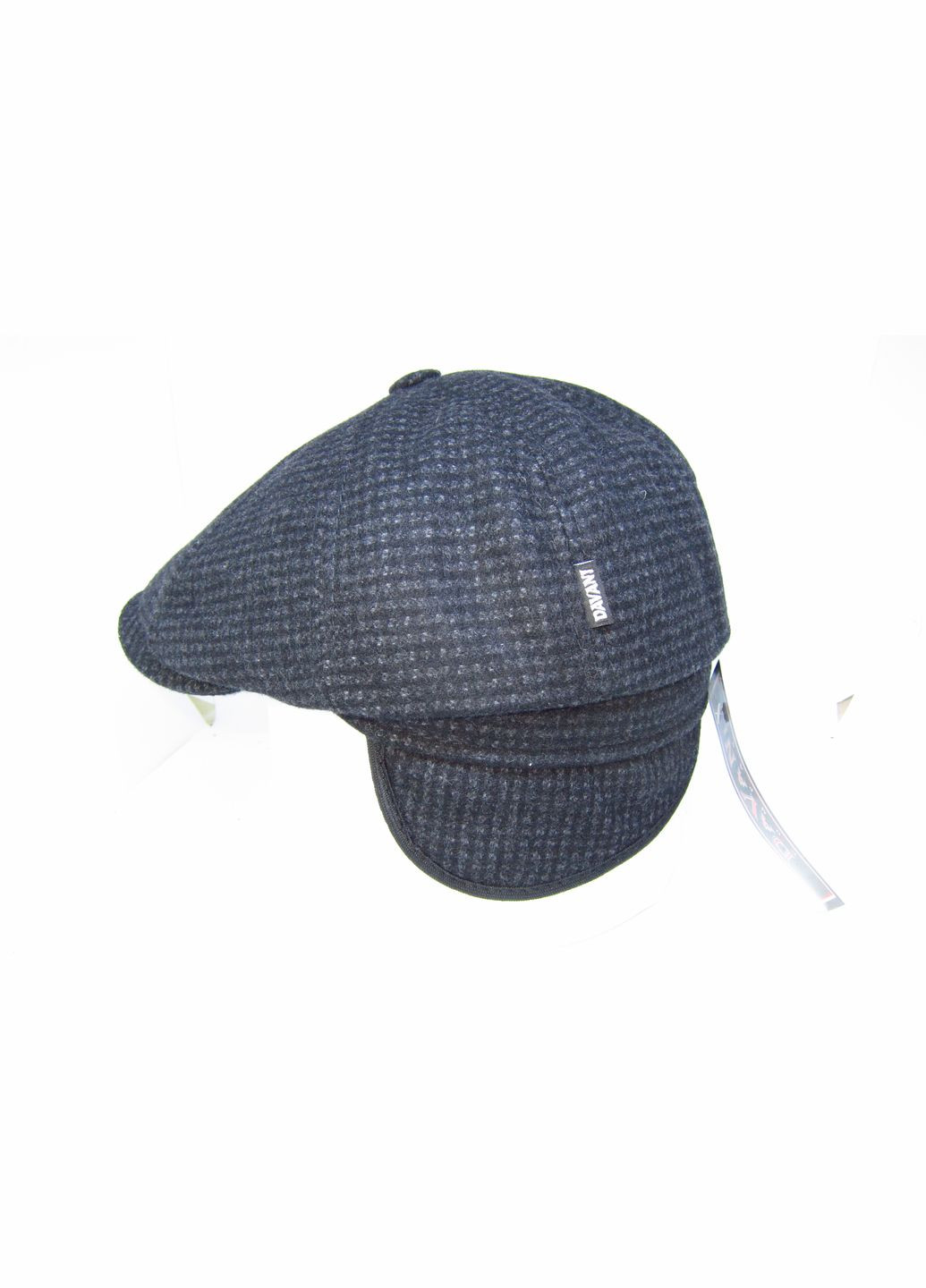 Мужская кепка восьмиклинка с ушками DAVANI 00101 No Brand кепка восьмиклінка (304287268)