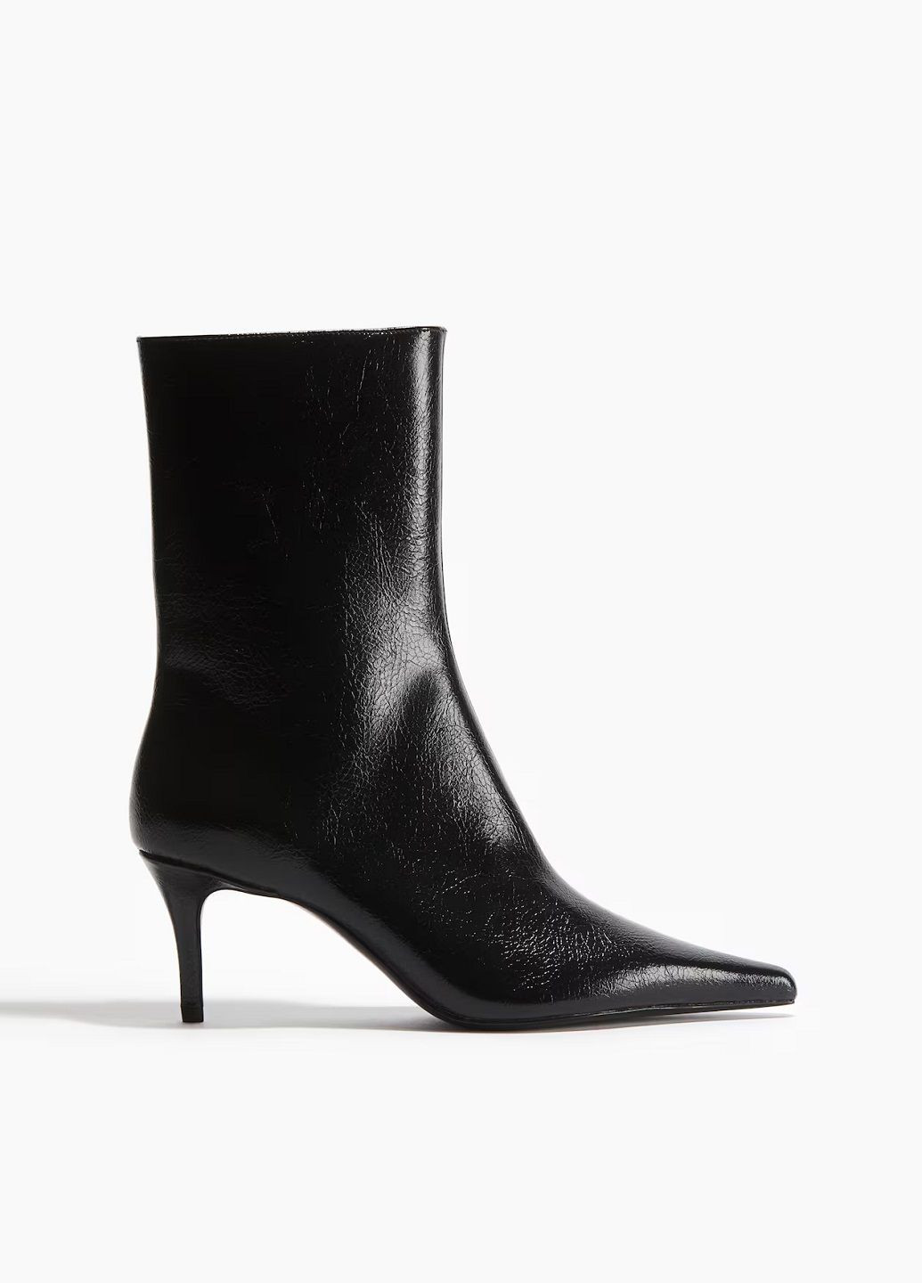 Черные демисезонная ботильоны H&M