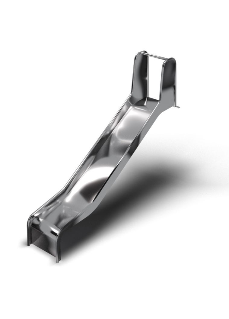 Горка спуск открытая из нержавеющей стали 2 мм c высокими бортами Urban (346531955)