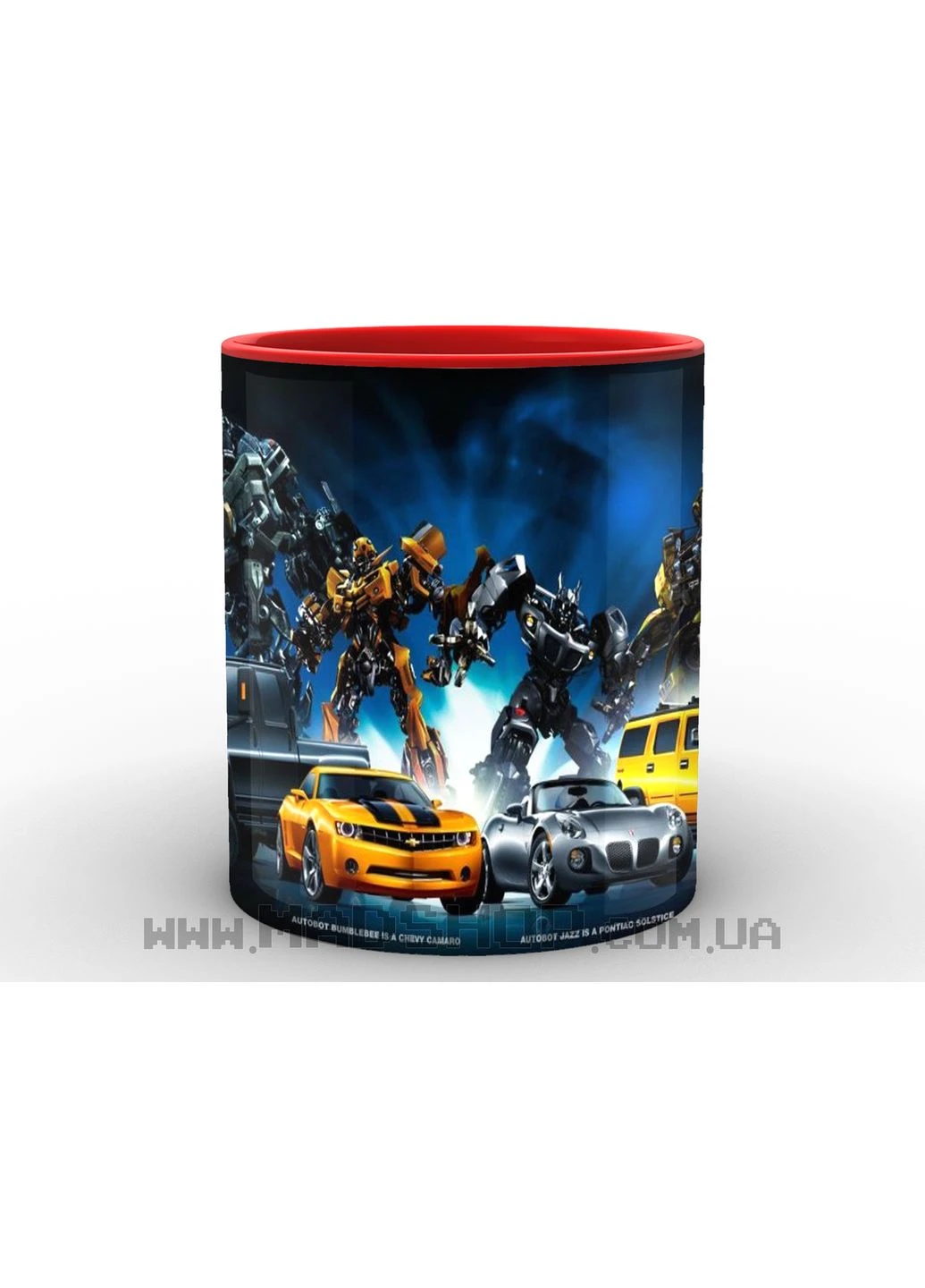 Чашка с принтом Трансформеры Transformers арт TF.002.02.539 Кружка керамическая 0,33 GeekLand (378962938)