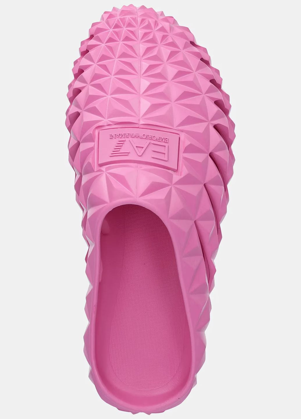 Розовые шлепанцы Emporio Armani