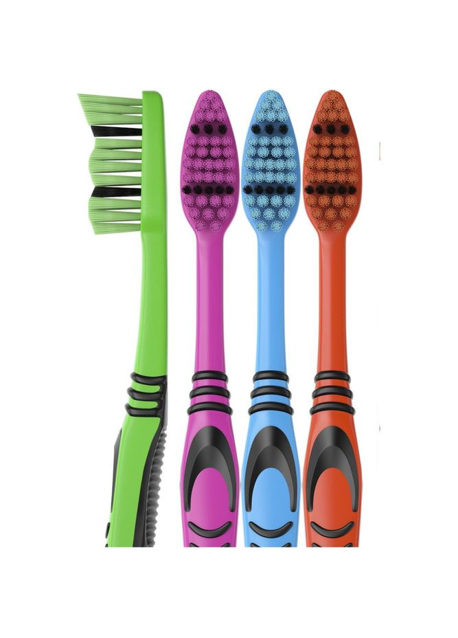 Зубные щетки Colors средняя, 4 шт. Oral-B 8001090675521 (331860259)