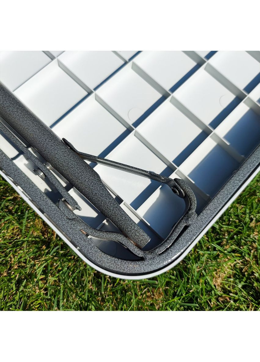 Комплект пикниковой мебели, складной стол 86×86 см и 4 стула, HDPE Iki yildiz (366643852)