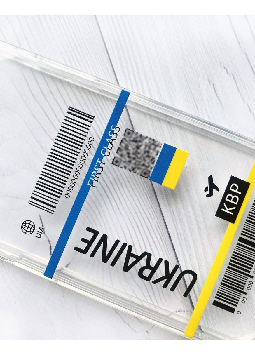 Чехол для Xiaomi Redmi 9C/10A:: Авиабилет Украина (принт 262) Creative (360703537)