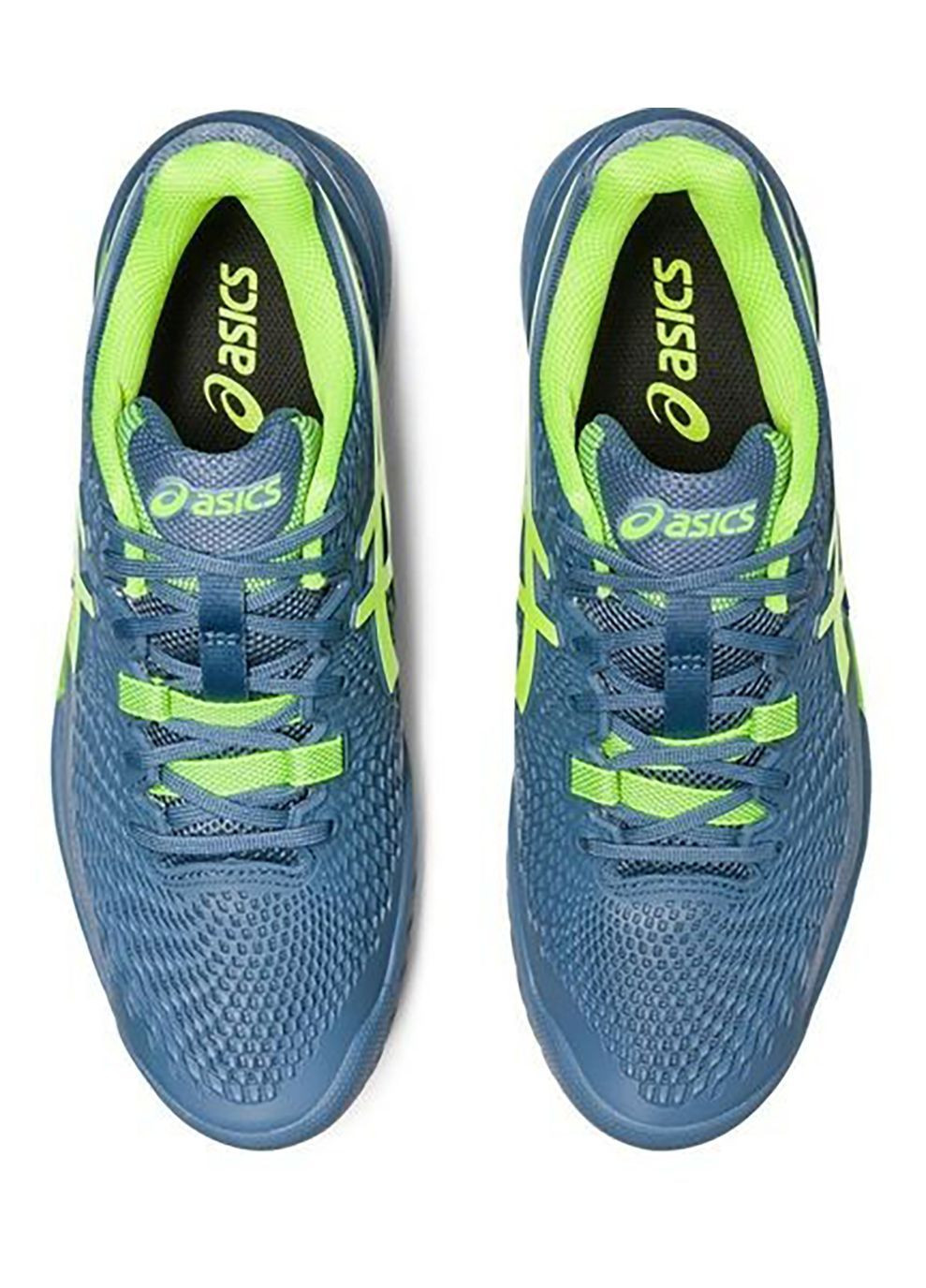 Комбіновані Осінні кросівки чол. gel-resolution all court зелений/сірий Asics