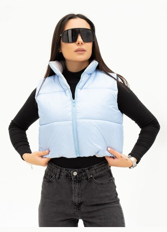 Жилетка SA-441 блакитно- ISSA PLUS (301277288)