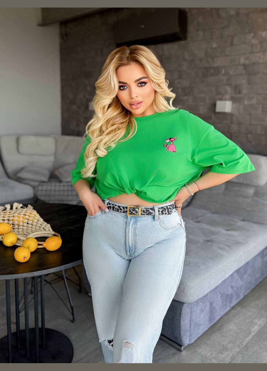 Футболка-туніка No Brand - (337502947)