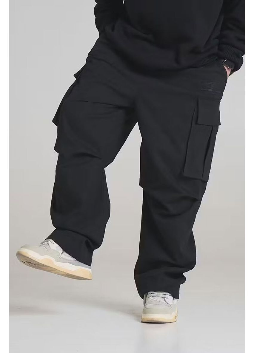 Черные демисезонные брюки OGP